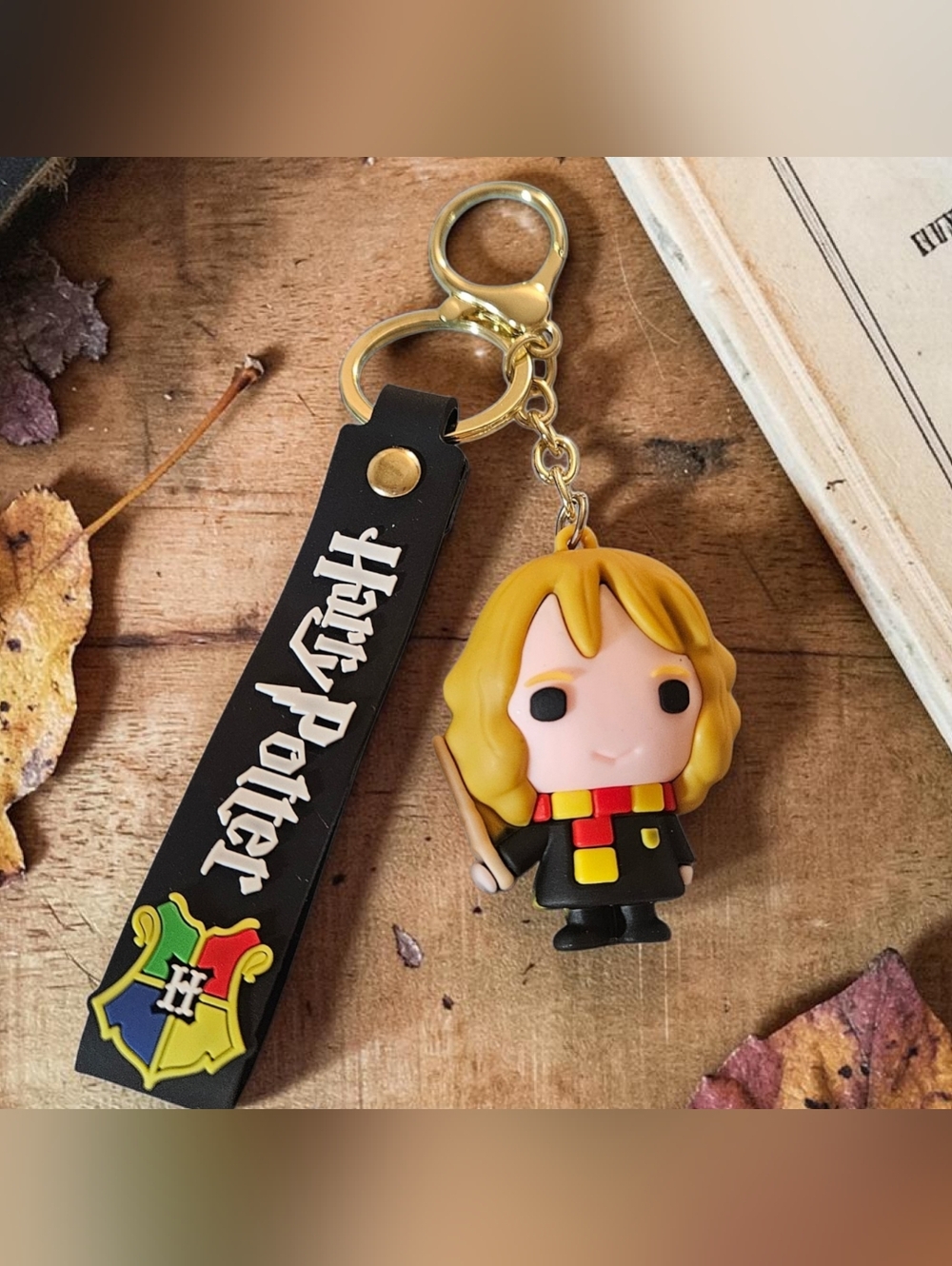 🚨5/$25 Hermione Granger Harry Potter Series Keychain Purse Charm